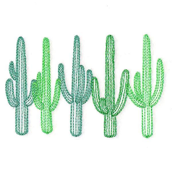 Saguaro Cactus Border