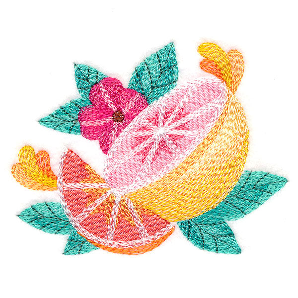 Citrus and Floral Accent