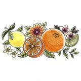 Fresh Citrus and Botanicals Border