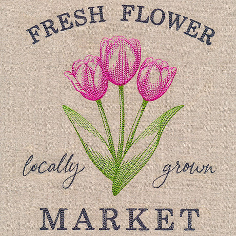 Spring Tulip Market Sign