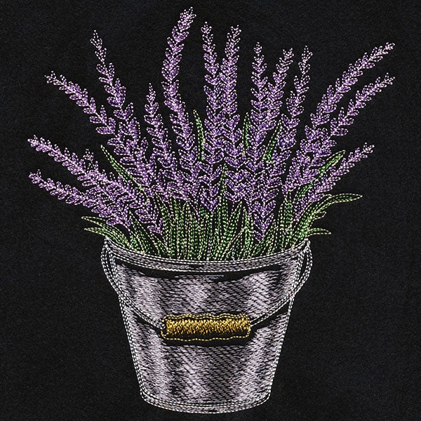 Lavender Bucket Bouquet
