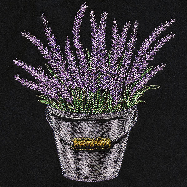 Lavender Bucket Bouquet