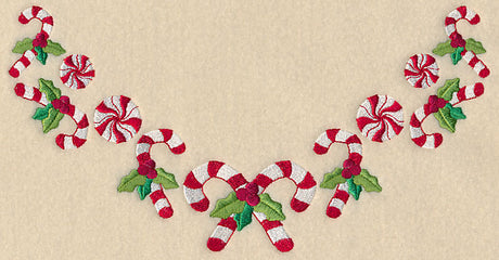 Candy Cane Neckline (V-Neck)