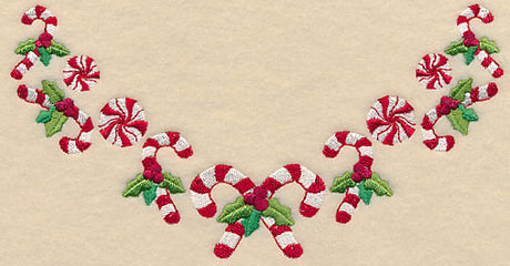 Candy Cane Neckline (V-Neck)