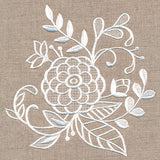 Exquisite Blossoming Bouquet (Whitework)