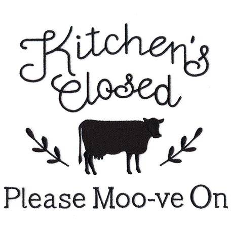 Kitchen's Closed - Please Moo-ve On