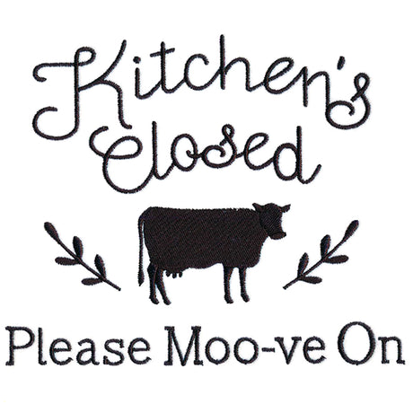 Kitchen's Closed - Please Moo-ve On