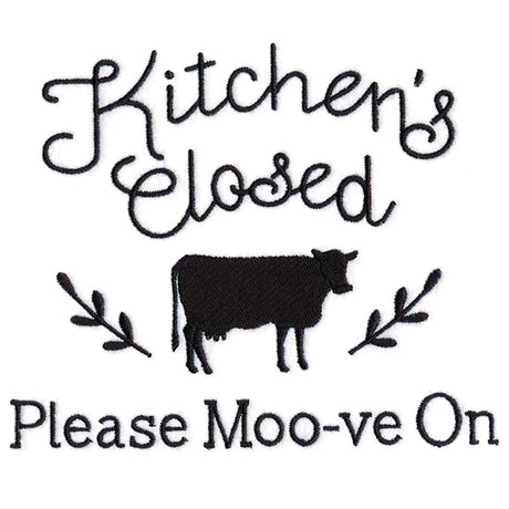 Kitchen's Closed - Please Moo-ve On