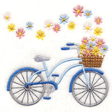 Breezy Floral Bicycle