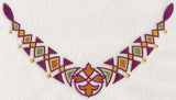 Celtic Diamonds Neckline (V-Neck)