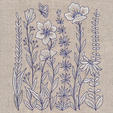 Sweet Blooms Tapestry Border