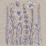 Sweet Blooms Tapestry Border