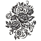 Flourishing Blooms Feature (Blackwork)