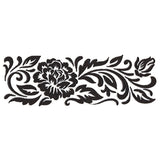 Flourishing Blooms Border (Blackwork)