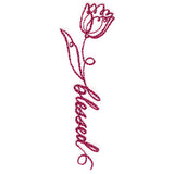 Blessed Calligraphy in Bloom - Tulip