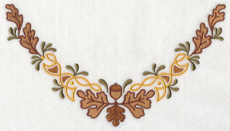 Celtic Oak Neckline (V-Neck)