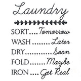 Homemaker's Sassy Laundry Schedule