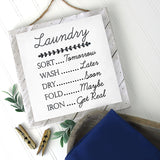 Homemaker's Sassy Laundry Schedule