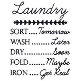 Homemaker's Sassy Laundry Schedule