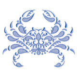 Exquisite Coastal Crab