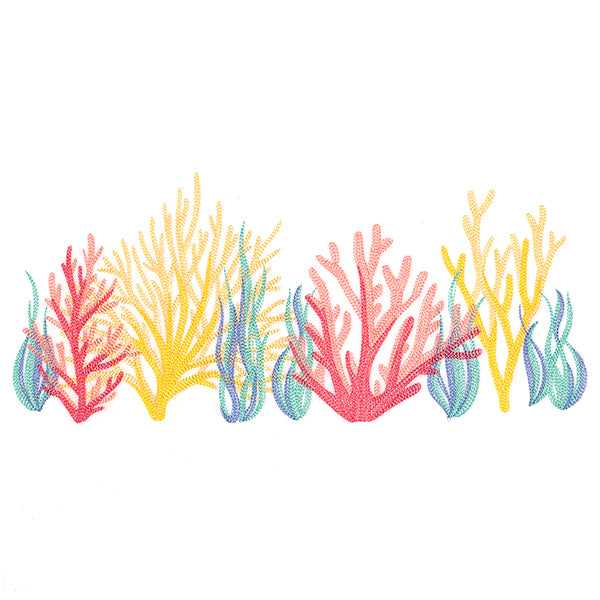 Under the Sea Coral Border
