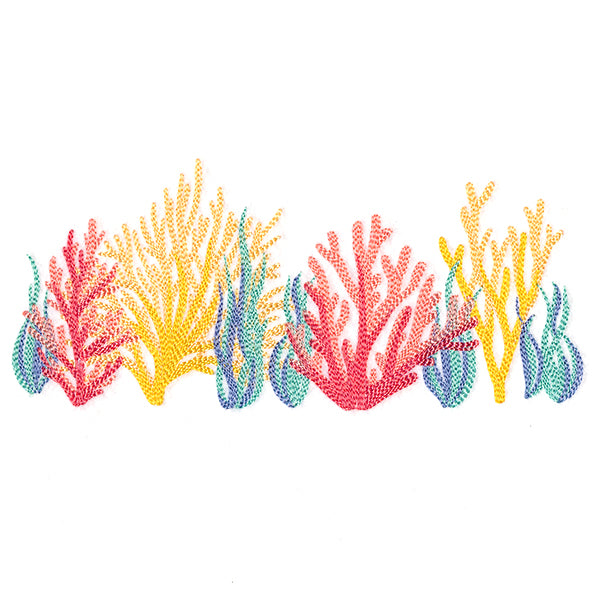 Under the Sea Coral Border