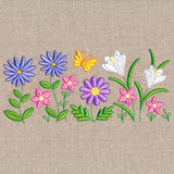 Wild Blooms Border - Short