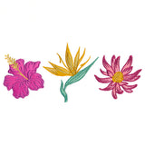 Tropical Blooms Trio