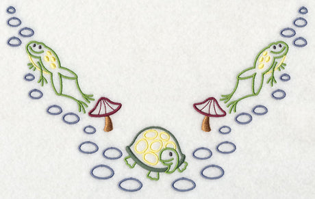 Frog and Turtle Neckline (V-Neck)