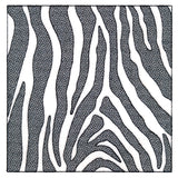 Wildlife Zebra Square
