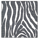 Wildlife Zebra Square