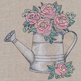 Sweet Roses Watering Can