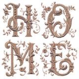 Victorian Home with Flowers