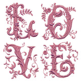 Victorian Love with Flowers