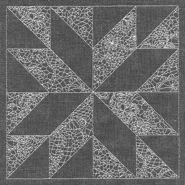 Delicate Eight-Point Star