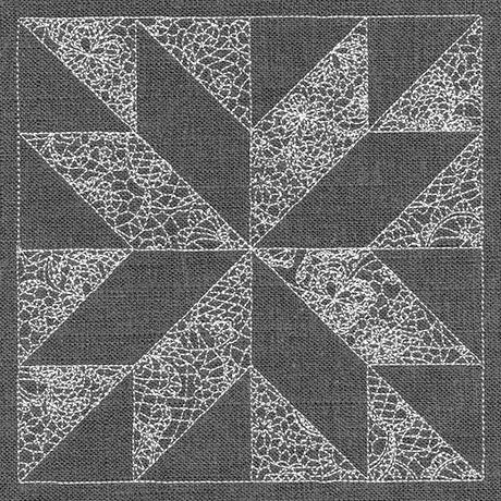 Delicate Eight-Point Star