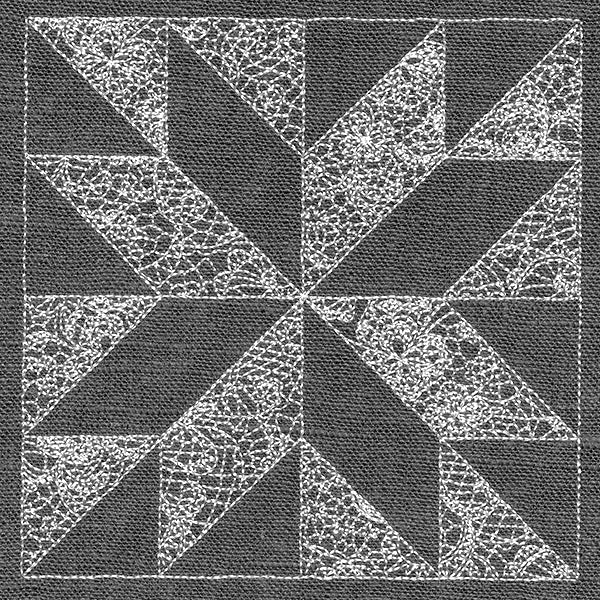 Delicate Eight-Point Star