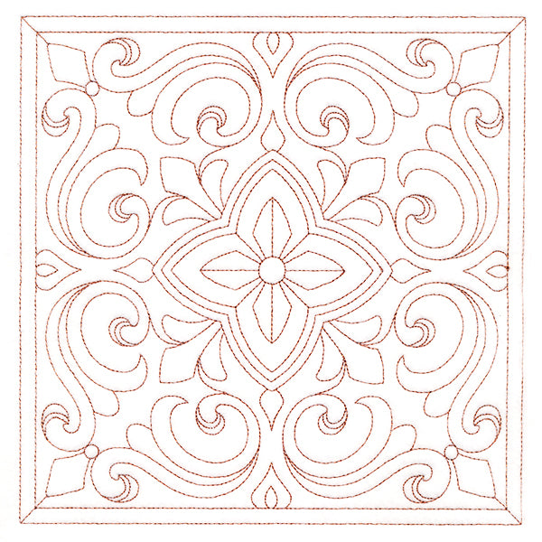Fancy Filigree Quilting 1 (Double Run)