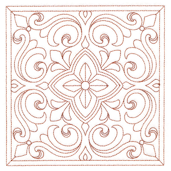 Fancy Filigree Quilting 1 (Double Run)