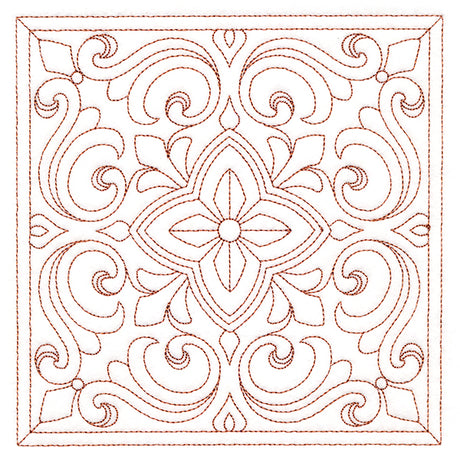 Fancy Filigree Quilting 1 (Double Run)