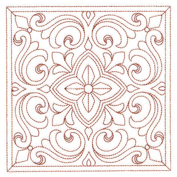 Fancy Filigree Quilting 1 (Double Run)