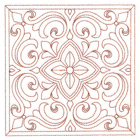 Fancy Filigree Quilting 1 (Double Run)