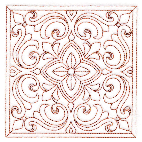 Fancy Filigree Quilting 1 (Double Run)