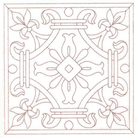 Fancy Filigree Quilting 2 (Double Run)