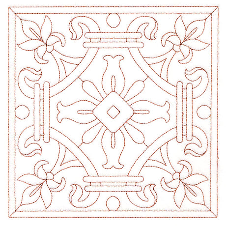 Fancy Filigree Quilting 2 (Double Run)
