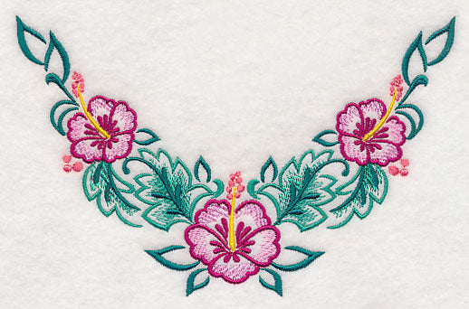 Hibiscus Neckline (V-Neck)