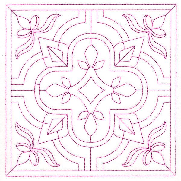 Fancy Filigree Quilting 3 (Double Run)