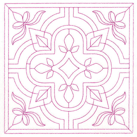 Fancy Filigree Quilting 3 (Double Run)