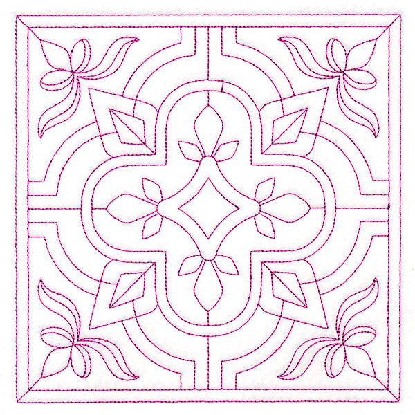 Fancy Filigree Quilting 3 (Double Run)