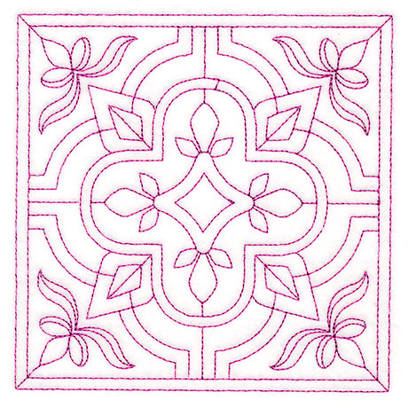 Fancy Filigree Quilting 3 (Double Run)